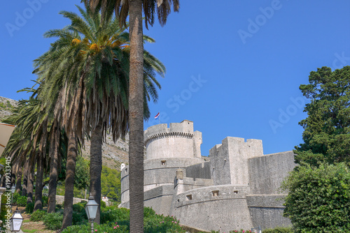 Walled city, Dubrovnik, Croatia.