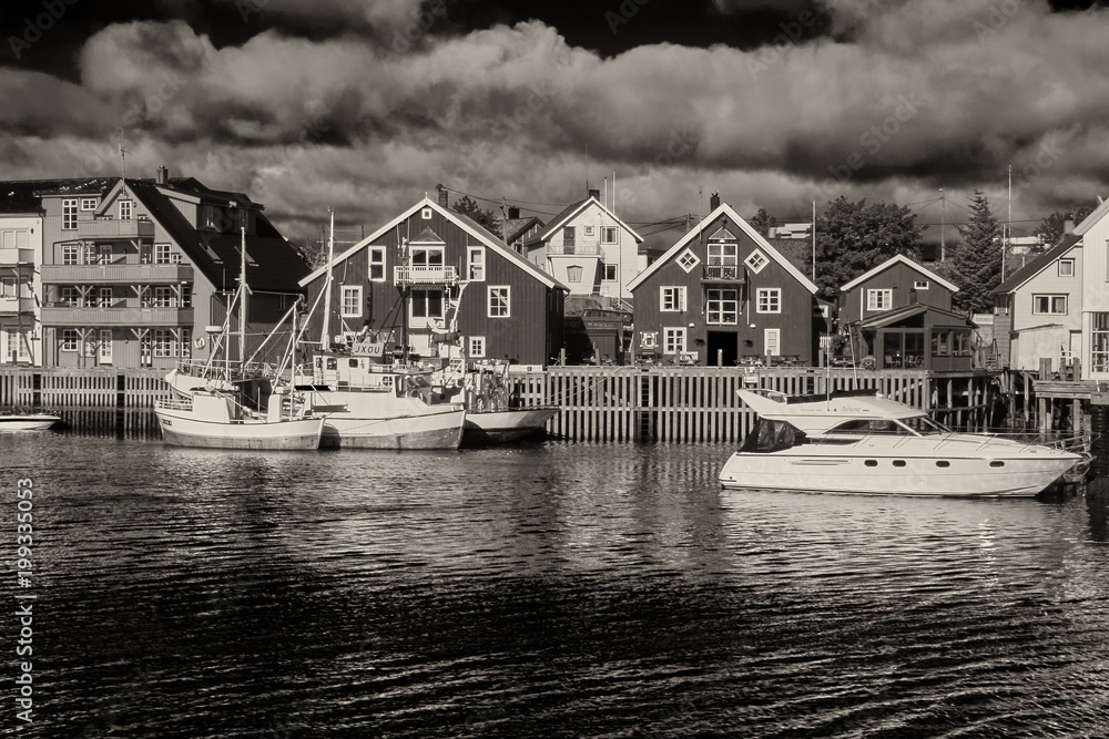 Fototapeta premium Henningsvear, Lofoten, Norway