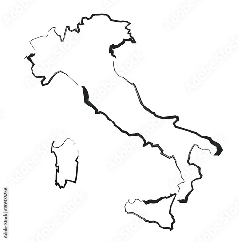 Italie à l'encre