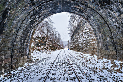 View of old tunnel.