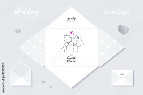 wedding vector template
