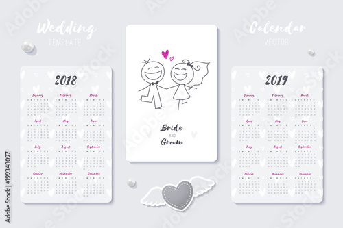 wedding vector template