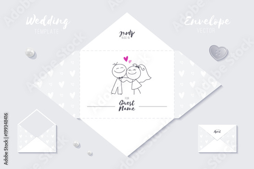 wedding vector template