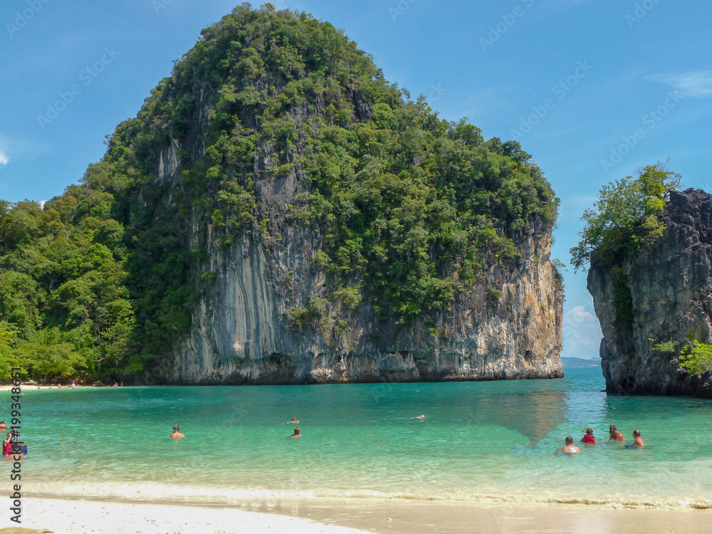 Obraz premium Background of Hong Island in Thailand 