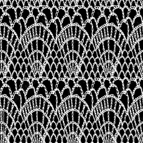 Crochet pattern knitting lace handmade macrame white 1