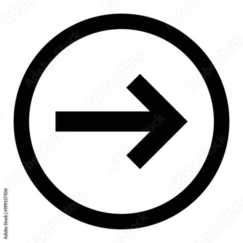 Pfeil Button Umrandung