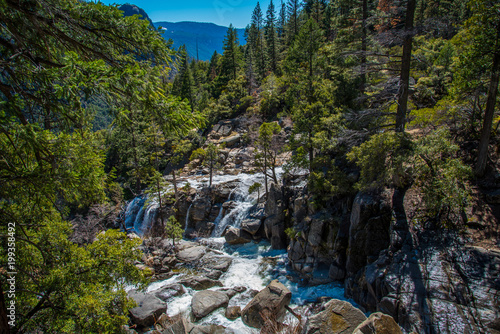 Long exposure of Rushing Waterfall at Yosemite National Park  © Joseph
