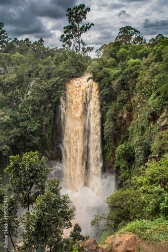 Thomson s Falls in Nyahururu  Kenya - Africa
