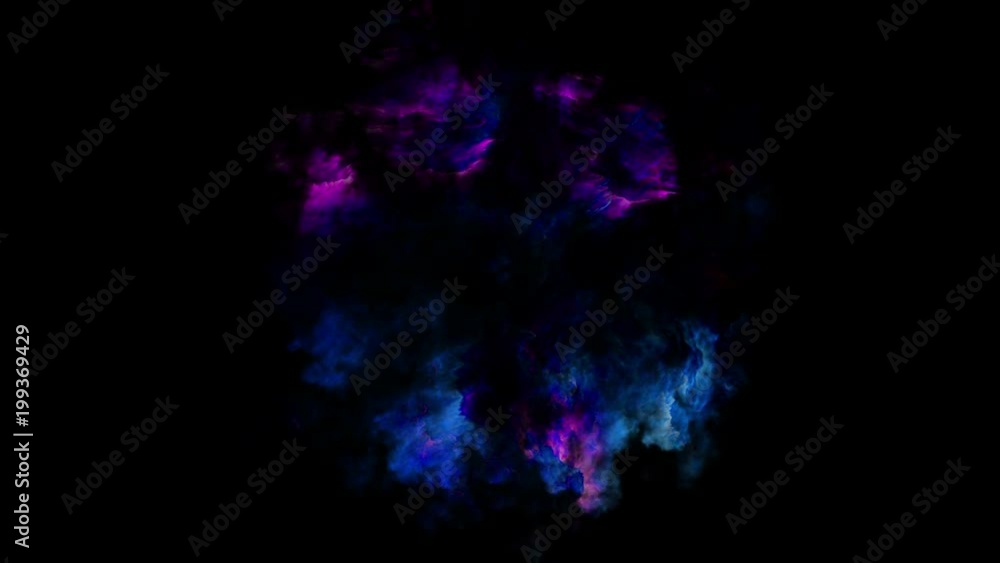 Color 3D smoke explosion shockwave effect and divergent wave isolated on black background. Colorful abstract smoke explosion animation. Top camera view from above. There is an alpha channel Color 3D smoke explosion shockwave effect and divergent wave isolated on black background. Colorful abstract smoke explosion animation. Top camera view from above. There is an alpha channel