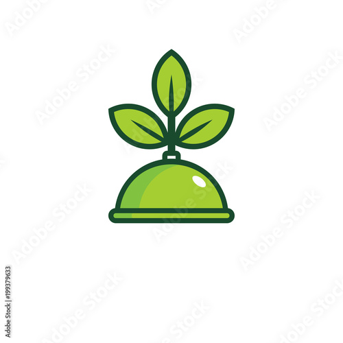 Food Nature Logo Icon Design