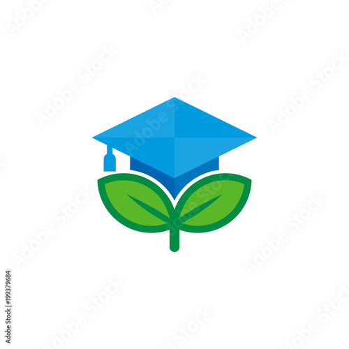 School Nature Logo Icon Design