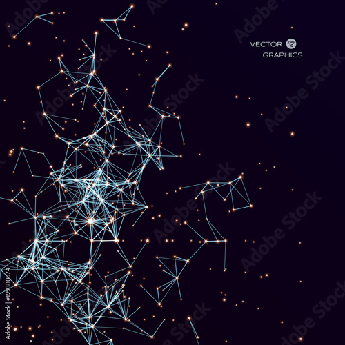 abstract vector design element