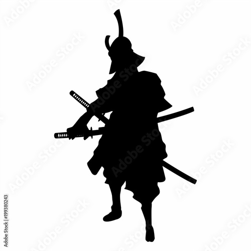 samurai silhouette warrior sword ninja japanese katana