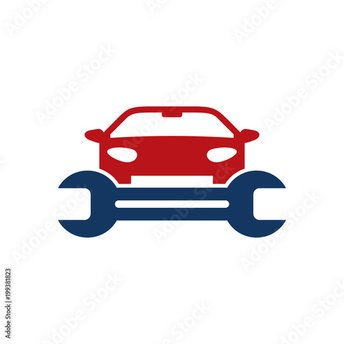 Automotive Repair Logo Icon Design