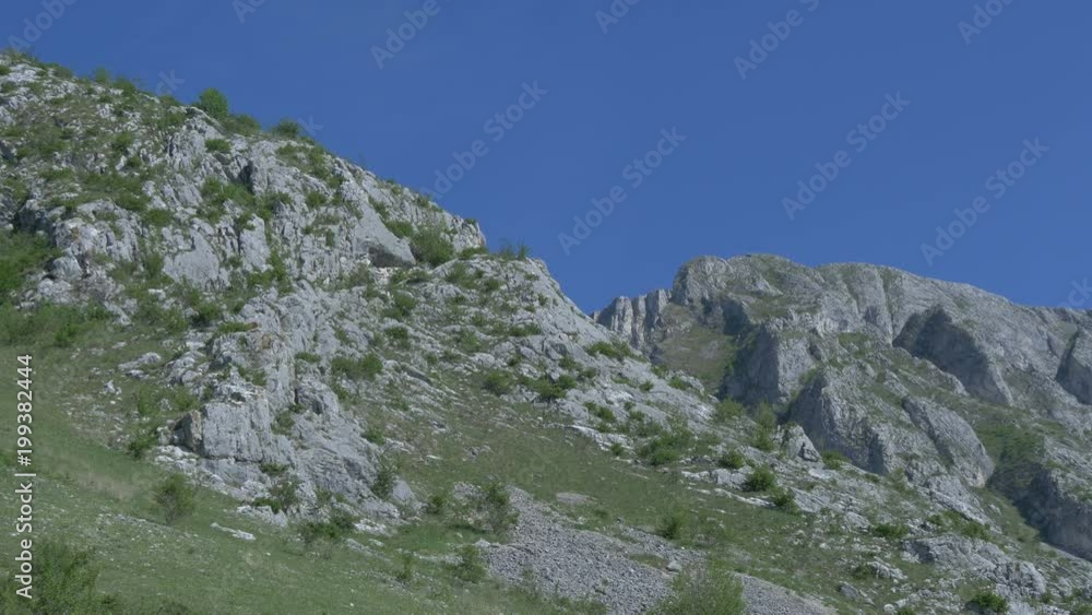 View of cliffs of Piatra Secuiului View of cliffs of Piatra Secuiului