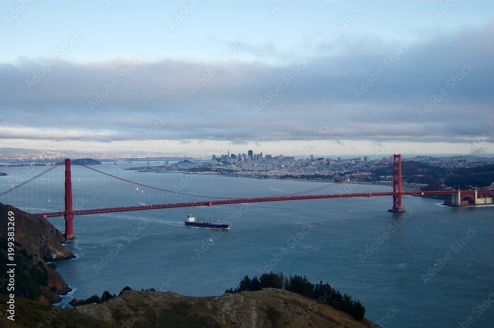 Obraz premium Golden Gate Bridge, San Francisco - California, USA