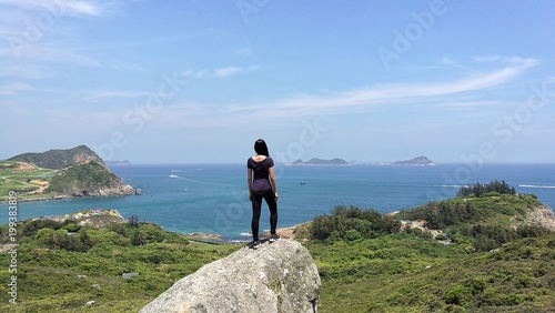 Hiking, Tung Lung Island, Hong Kong