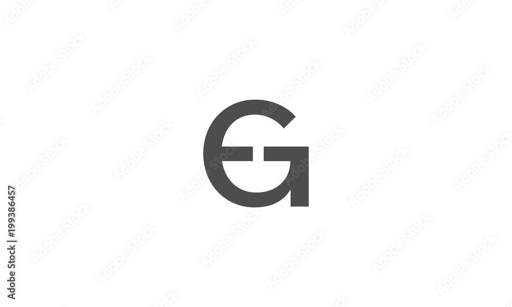 EG, GE Alphabet Letters Logo Monogram, Unique modern creative minimal fashion brands black and white color EG GE E G initial based letter icon logo EG, GE Alphabet Letters Logo Monogram, Unique modern creative minimal fashion brands black and white color EG GE E G initial based letter icon logo