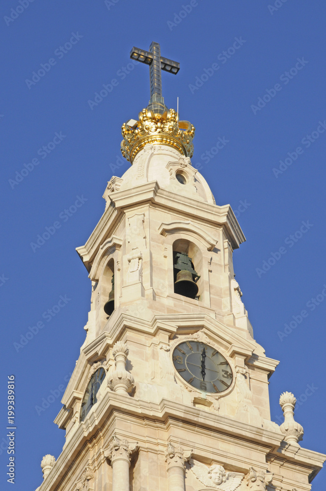 Detail, Basilica Antiga, Fatima, Wallfahrtsort, Zentralportugal, Portugal, Europa