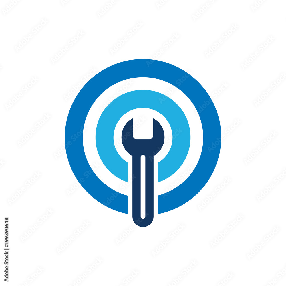 Signal Repair Logo Icon Design Signal Repair Logo Icon Design