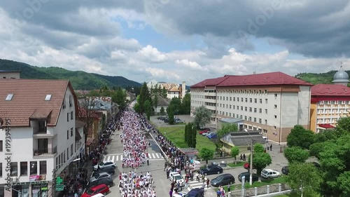 Aerial view of Maial Parade photo