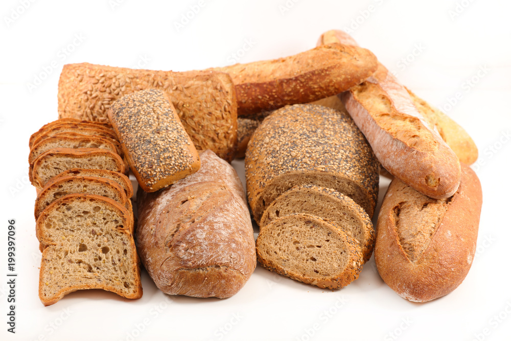 assorted fresh bread