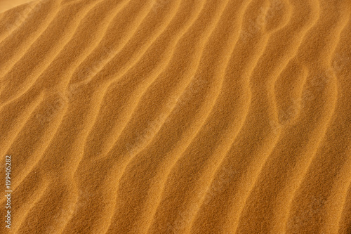 Abstract sand pattern in Sand Dune Desert, Muine, Vietnam