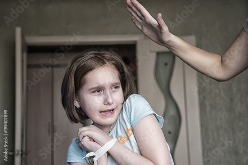 mother beats her daughter