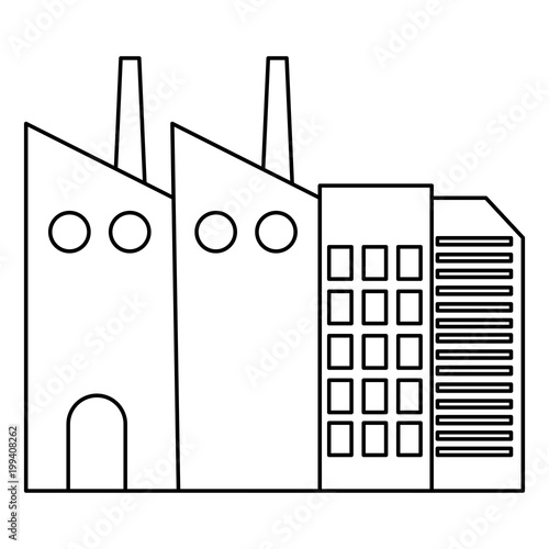 line industrial factory environment air contamination