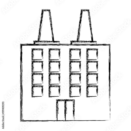 grunge industry factory enviroment and air contamination