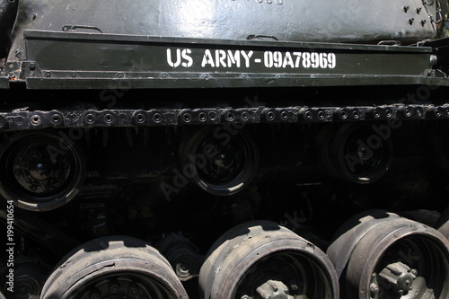 U.S. Army Tank Deployed in Vietnam War 