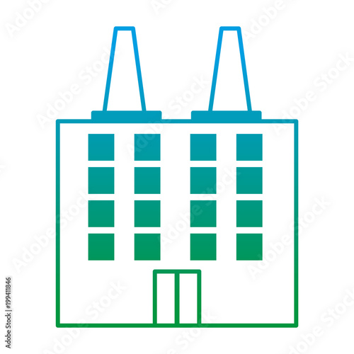 degraded line industry factory enviroment and air contamination