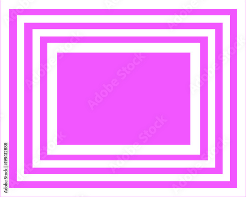 White rectangles on a pink background, classic geometric wallpaper design, space for text