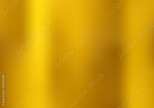 Gold gradient blurred style background. golden metal material texture.