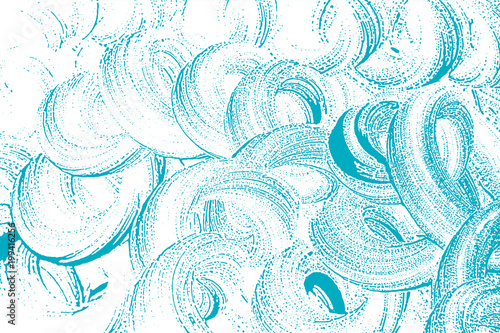 Natural soap texture. Alluring green blue foam trace background. Artistic creative soap suds. Cleanliness, cleanness, purity concept. Vector illustration.