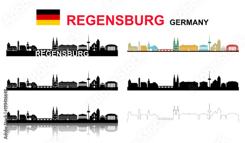 Regensburg, großes Set