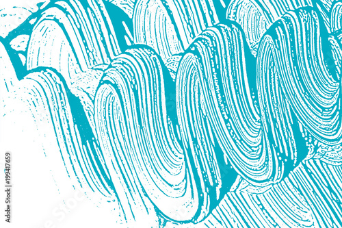Natural soap texture. Admirable green blue foam trace background. Artistic amusing soap suds. Cleanliness, cleanness, purity concept. Vector illustration.