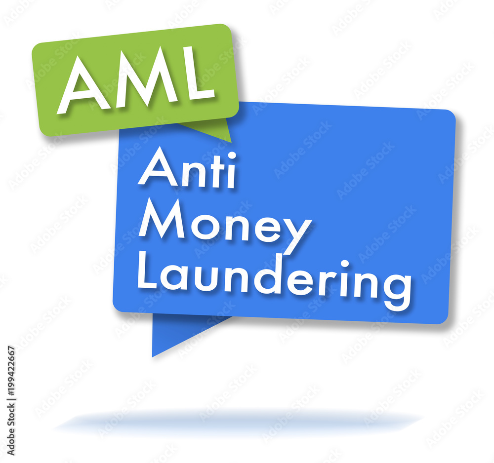 AML initials in colored bubbles