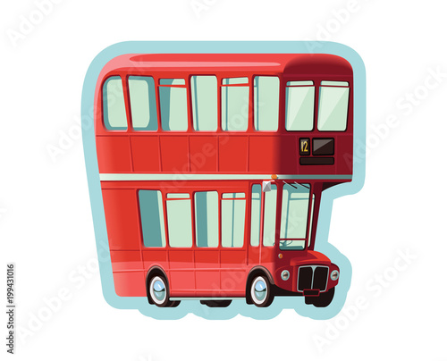 Red double decker bus