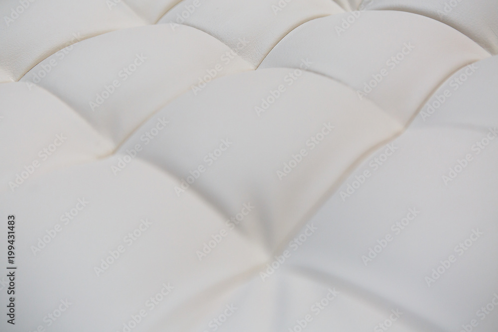 White Leather Upholstery Background Stock Photo | Adobe Stock