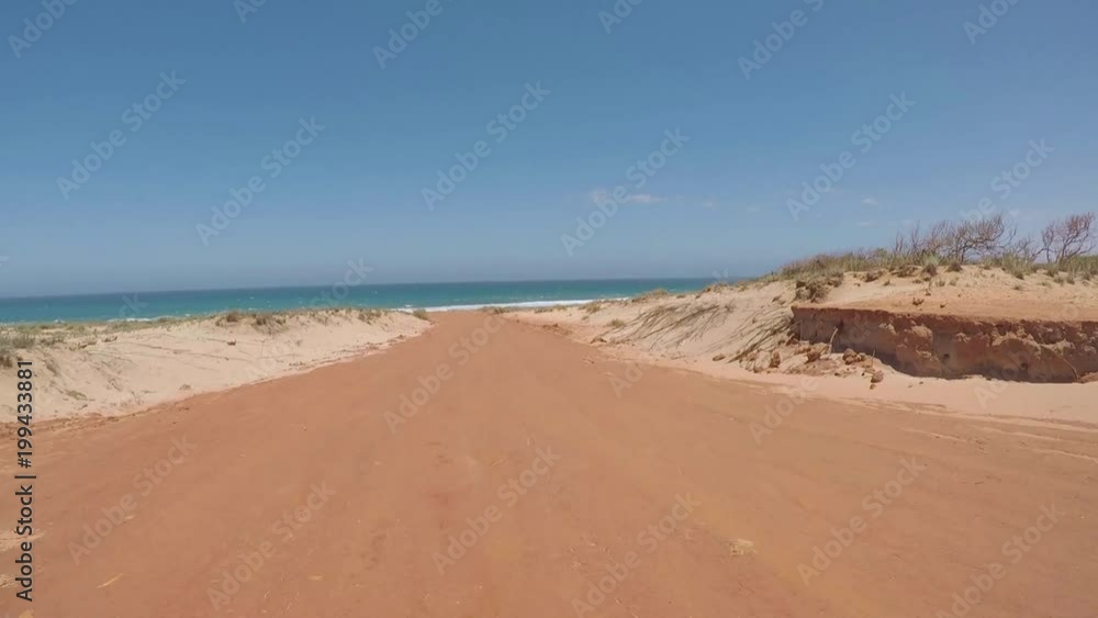 Off road Fahrt ans Meer, Indischer Ozean, Red Bluff, West Australien, Coral Coast, Australien, Western Australia Off road Fahrt ans Meer, Indischer Ozean, Red Bluff, West Australien, Coral Coast, Australien, Western Australia