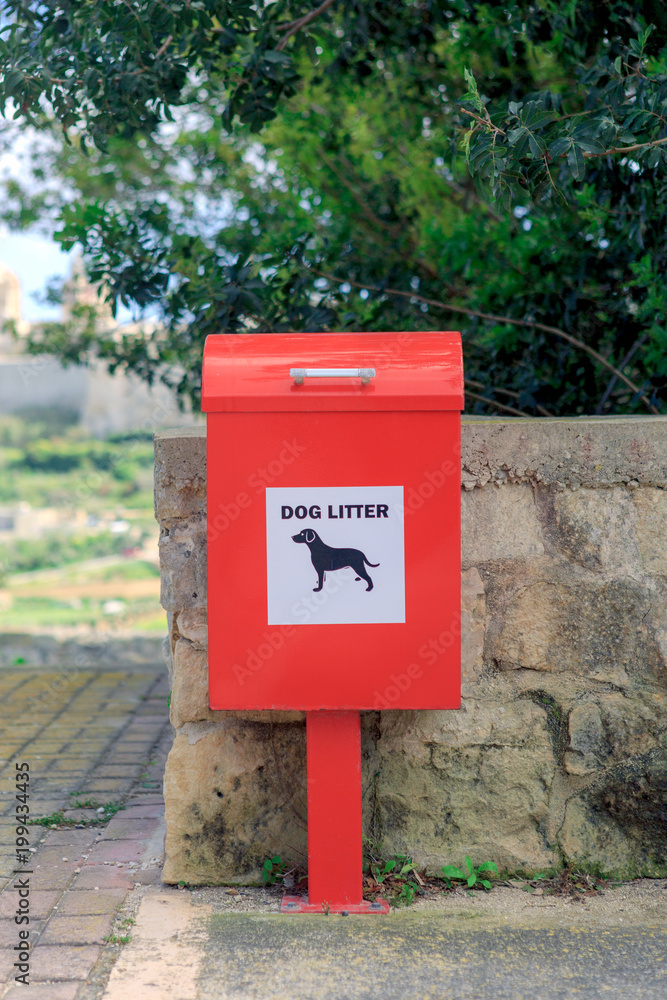 Dog Litter Bin