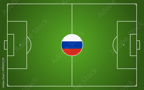 abstract green soccer field