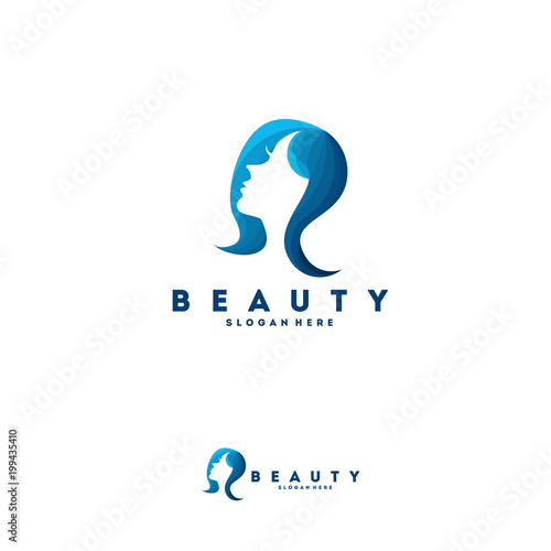 Beauty logo designs concept vector, Women logo template vector