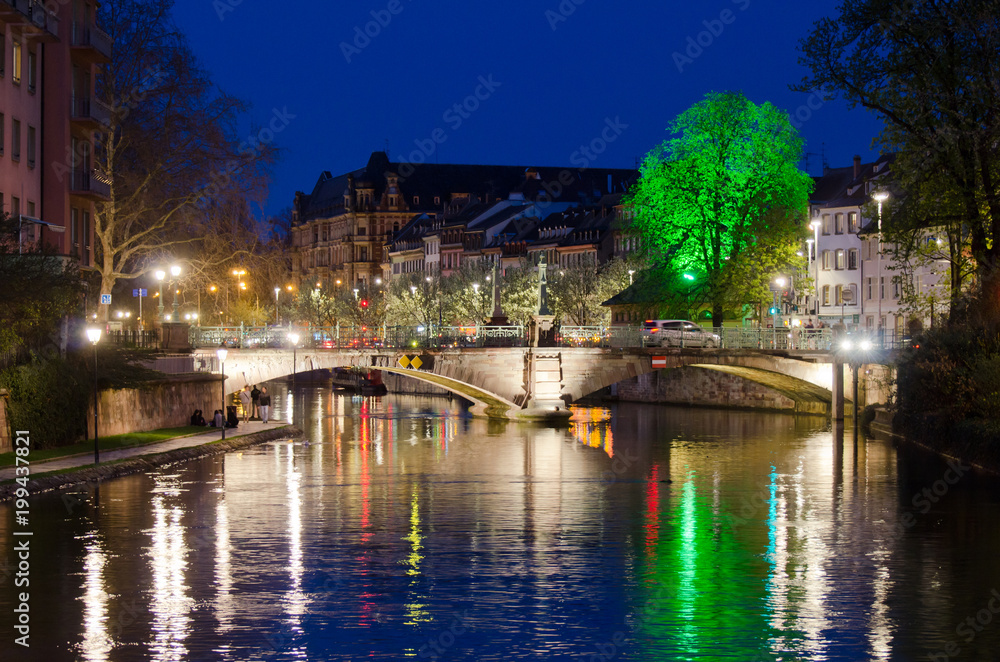 City view of Strasbourg, France
