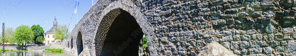 Panorama Alte Lahnbrücke 