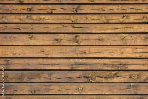 Horizontal old wooden planks texture