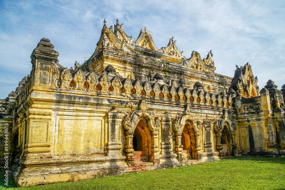 Maha Aung Mye Bon Zan Monastery in Myanmar (Burma)