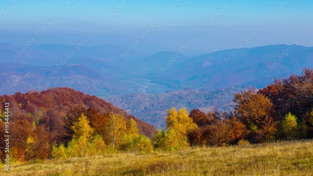 Golden Autumn. Morning in the Mountains. Mountain Valley Landscape with Ski Lift. Timelapse. 4K.
Golden Autumn. Morning in the Mountains. Mountain Valley Landscape with Ski Lift. Timelapse. 4K.