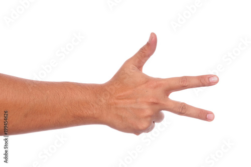 three finger salute